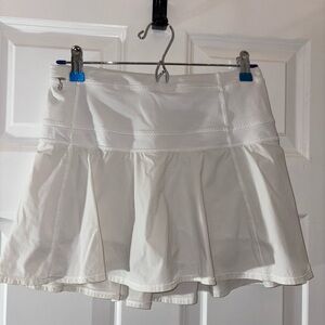 Lululemon White Tennis Skirt